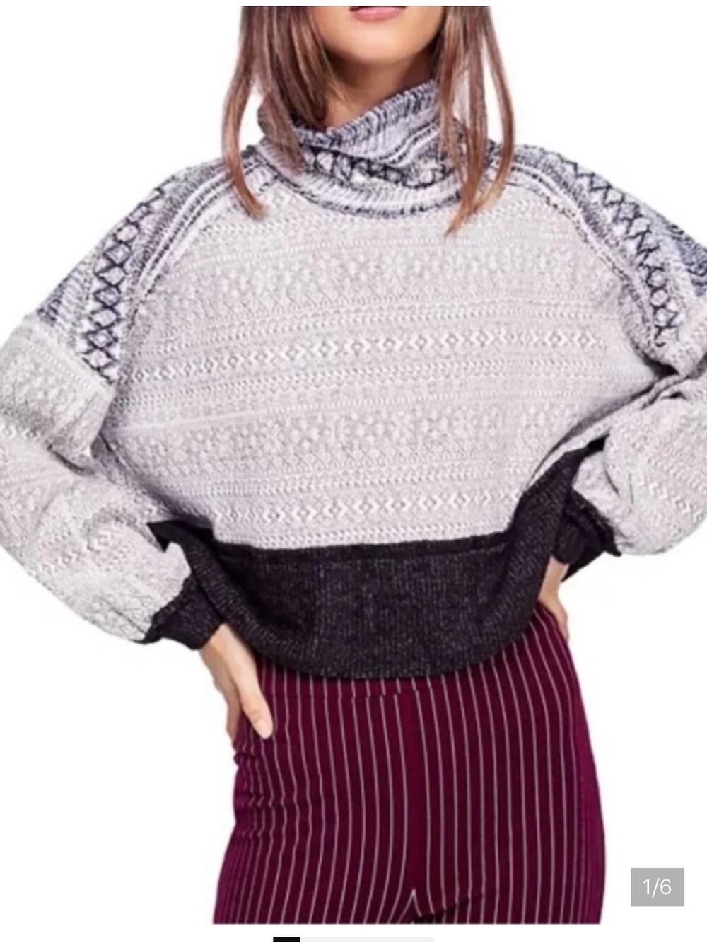 We the free at the lodge sweatshirt large Anthropologie